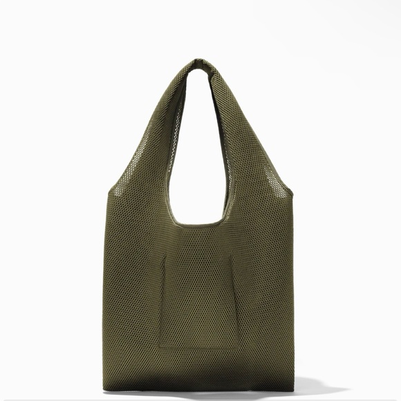 New with tags - Dagne Dover - Dash Grocery Tote - Color: Dark Moss Air Mesh - Picture 5 of 8